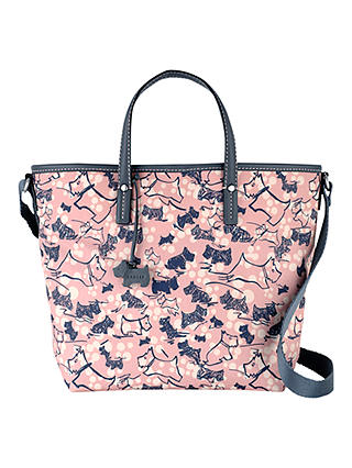 Radley Cherry Blossom Multiway Grab Bag, Pink at John Lewis & Partners