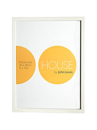 House by John Lewis MDF Wrap Picture Frame, 30 x 40cm