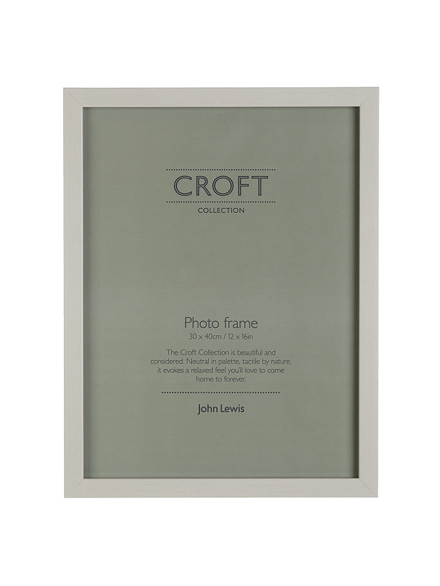 Croft Collection Photo Frame FSC-Certified, 30 x 40cm, Grey
