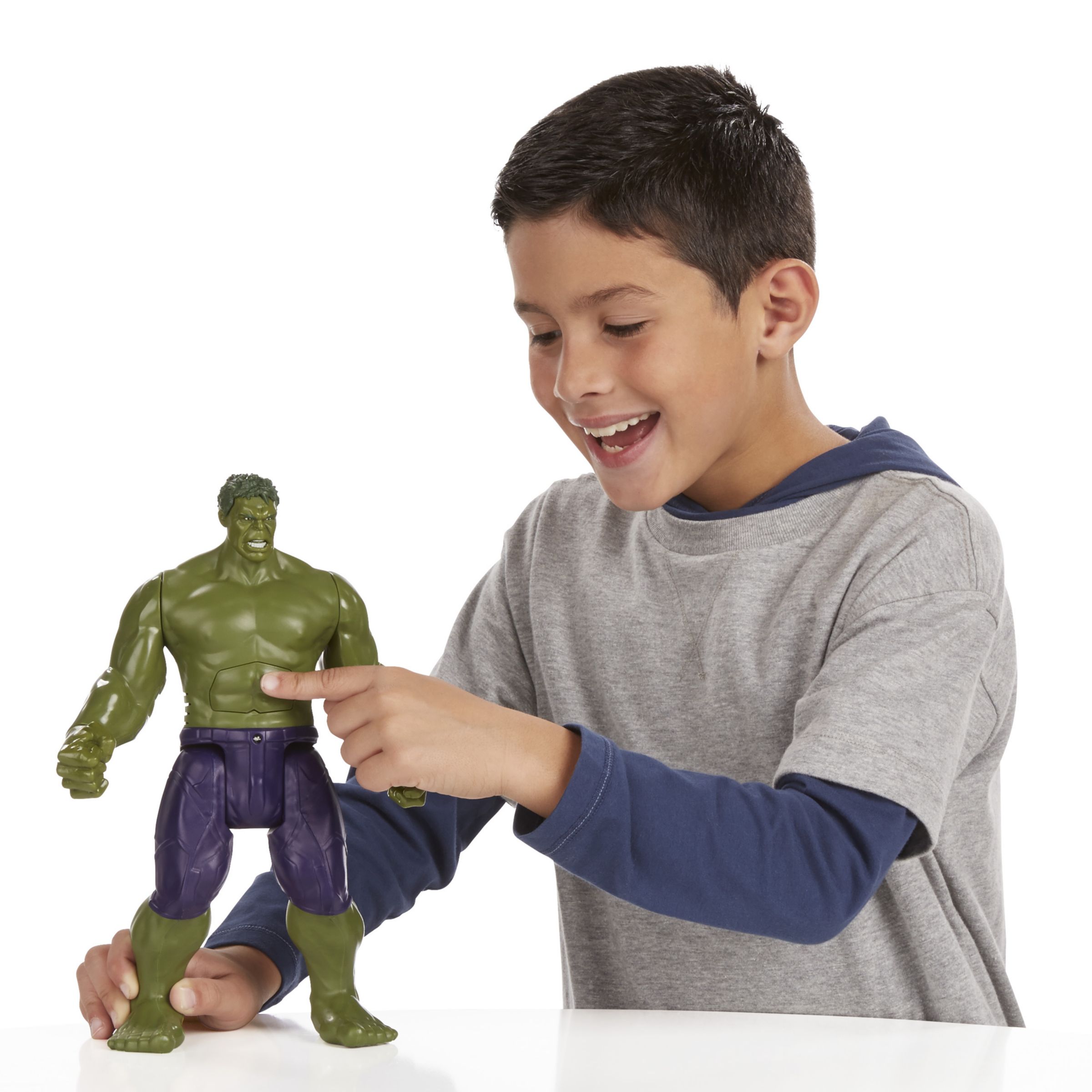 marvel avengers titan hero tech hulk figure