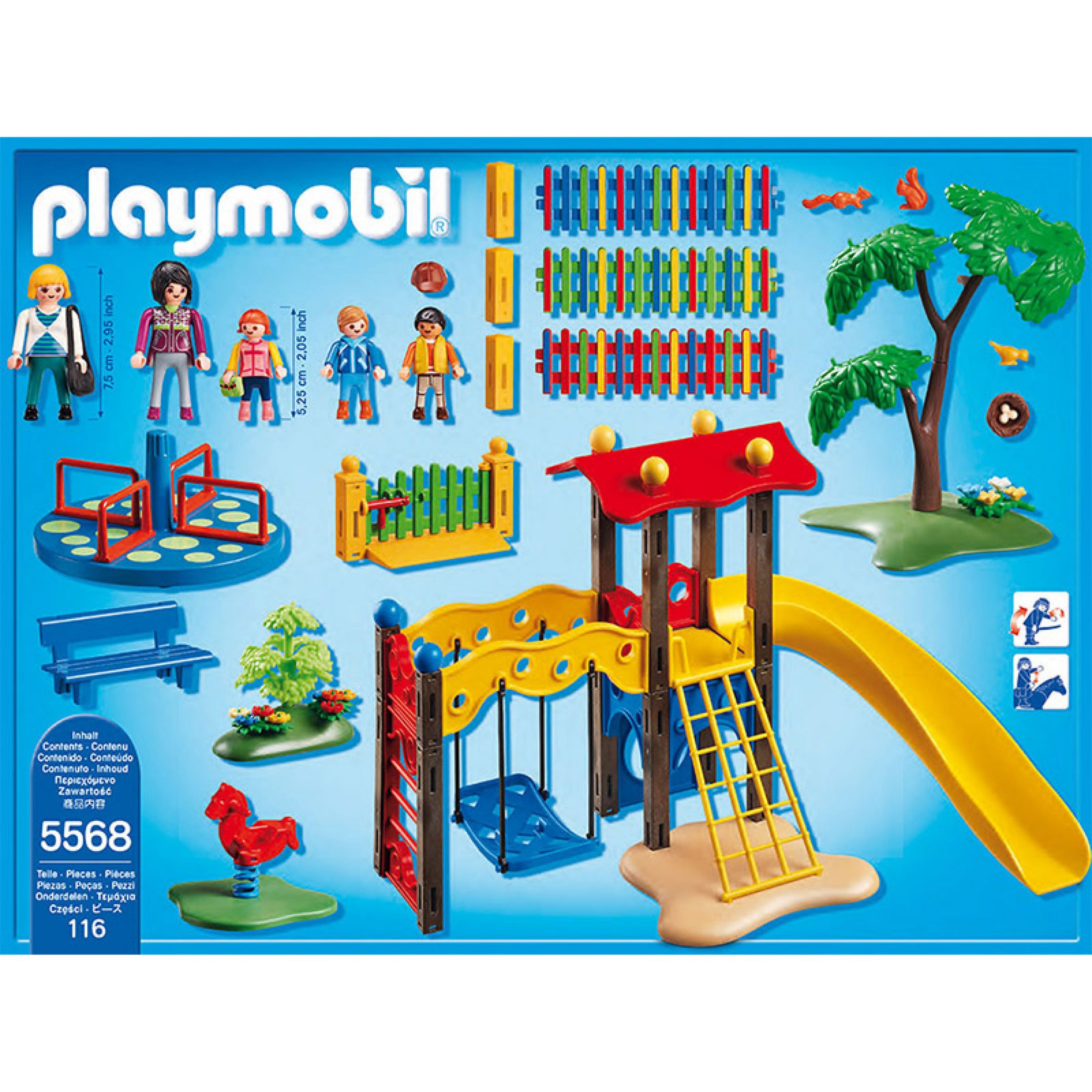 playmobil 5568 city life children's playground