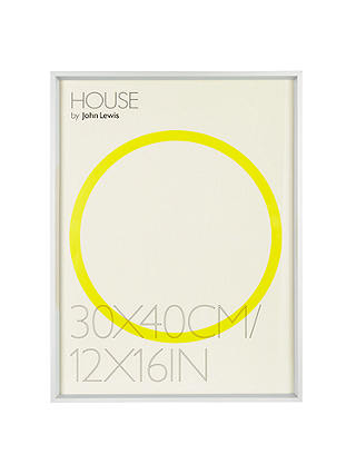 House by John Lewis Aluminium Photo Frame, 12 x 16" (30 x 40cm)