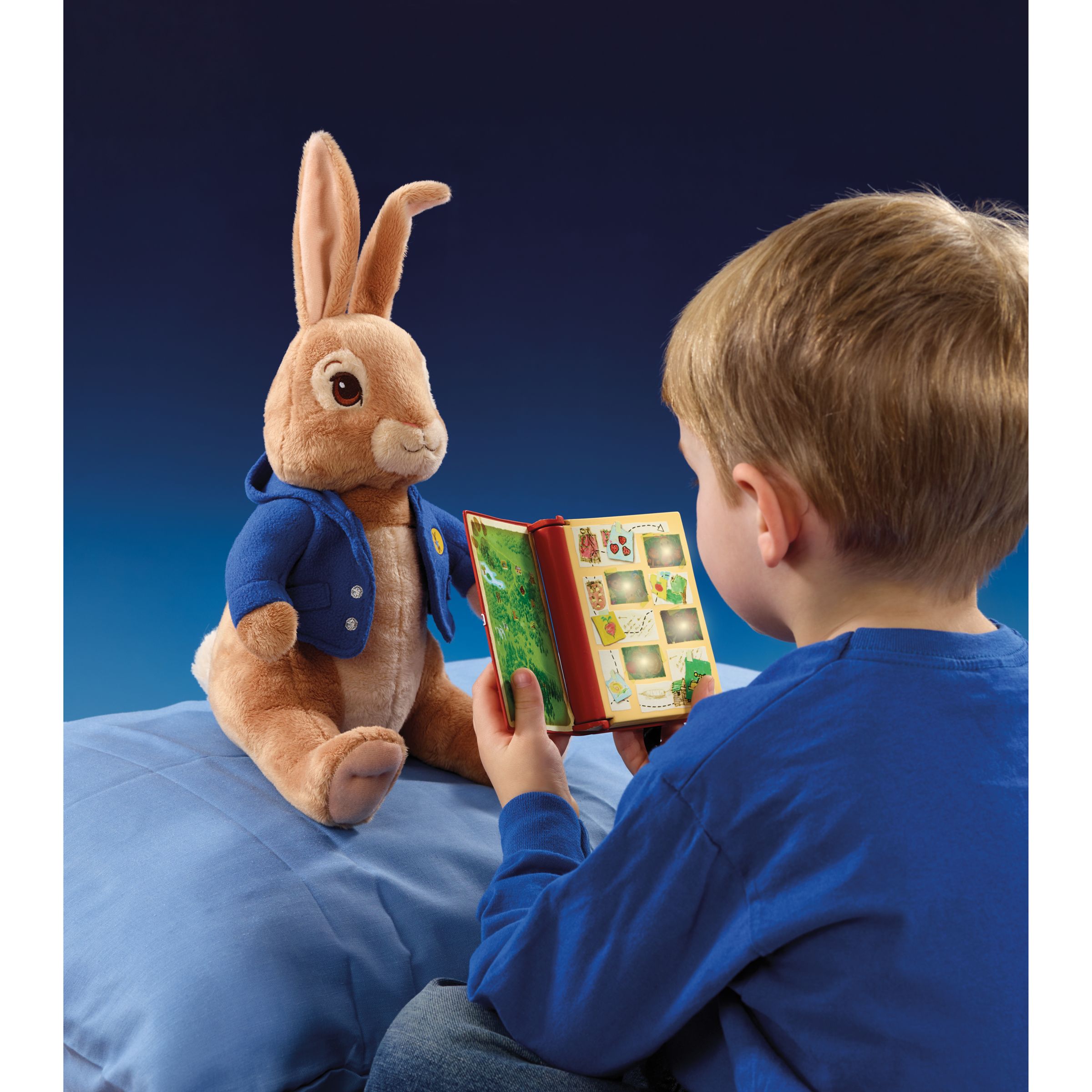 talking peter rabbit toy