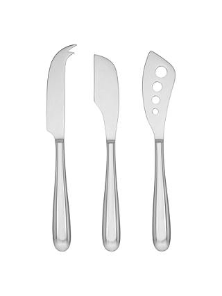 Croft Collection Colonsay Hollow Handle Cheese Set, 3 Piece (Boxed)