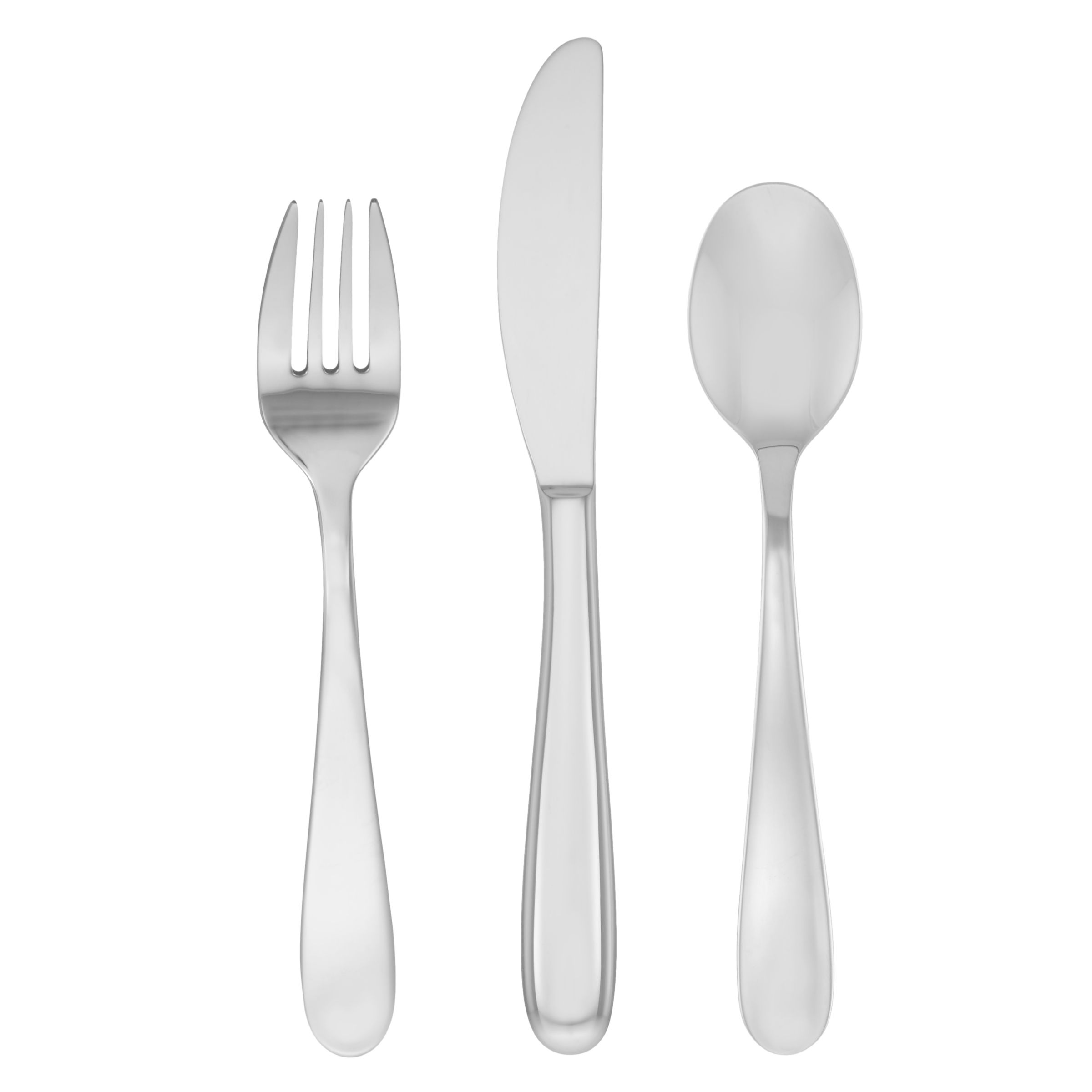 John Lewis & Partners Colonsay Children's Cutlery Set, 3 Piece (Boxed)