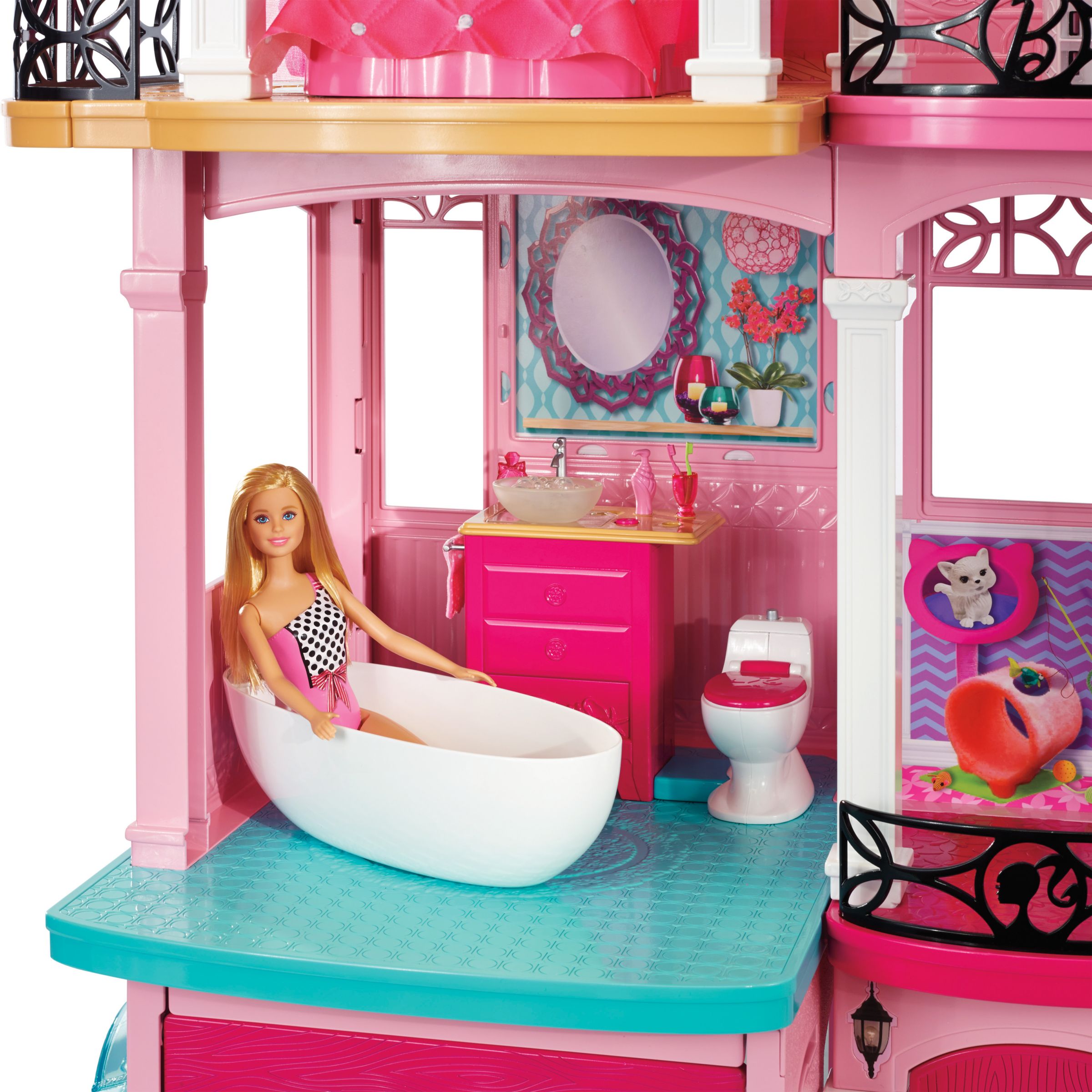 Лучший дом барби. Дом Barbie Dreamhouse. Дом мечты Барби ffy84. Кукольный дом Barbie Dreamhouse Барби дом мечты. Barbie дом мечты для куклы ffy84.