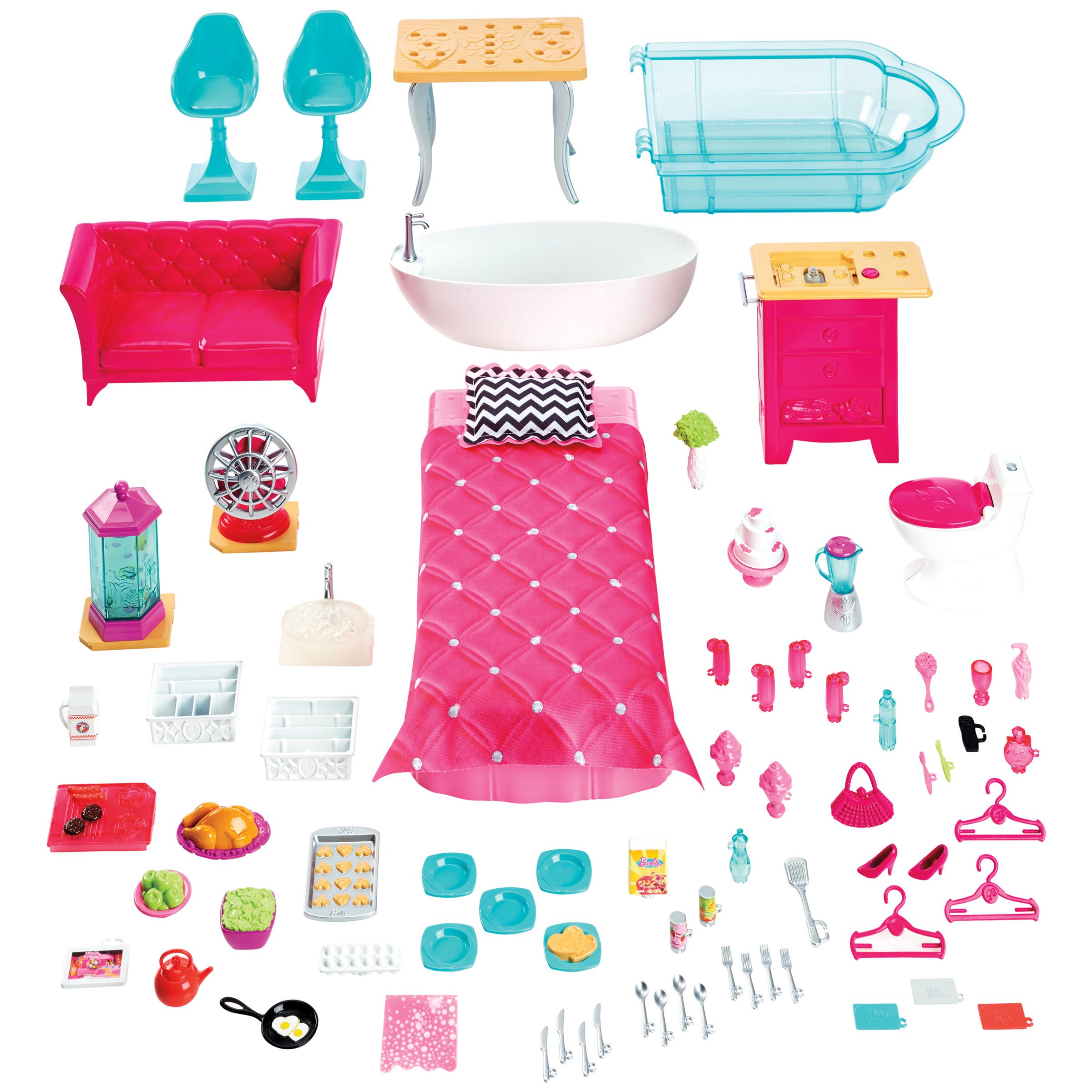 barbie dreamhouse replacement accessories
