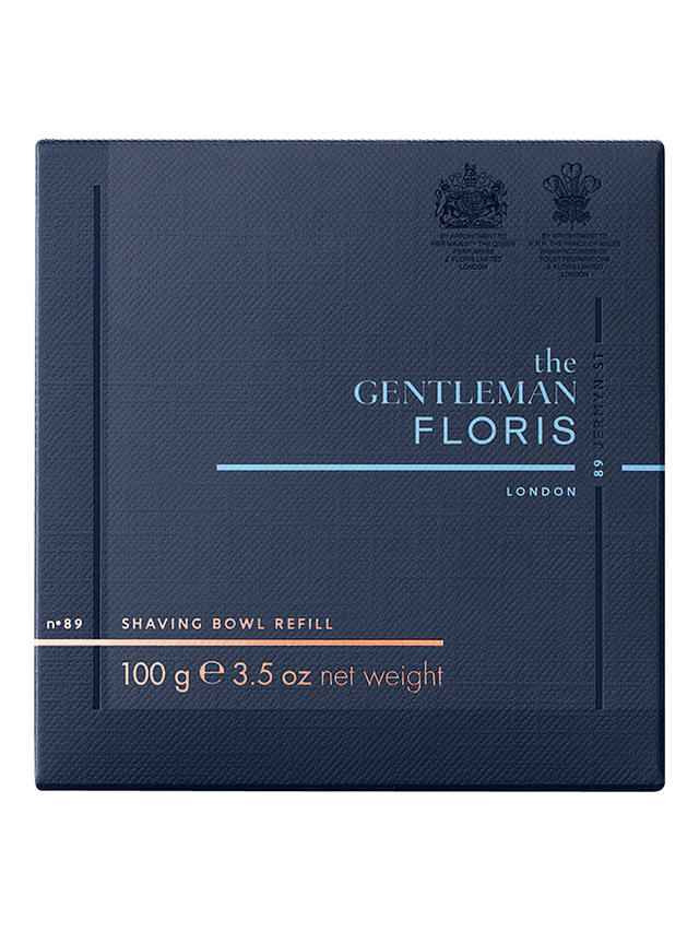 Floris No.89 The Gentleman Shaving Soap Refill, 100g 1