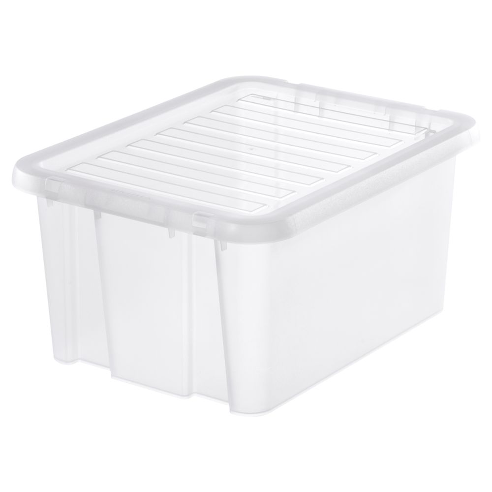 SmartStore by Orthex Plastic Storage Box with Lid (35L)