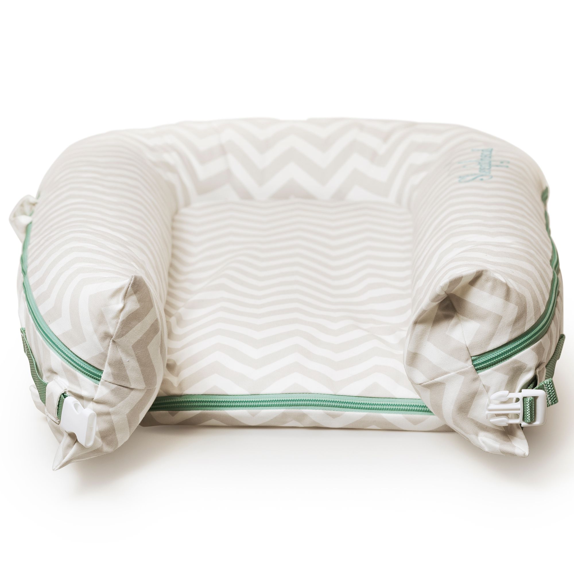 Buy Sleepyhead Deluxe Portable Baby Pod, Chevron, 0-8 months | John Lewis