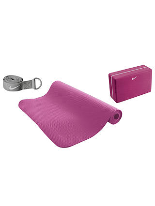 Nike Essential Yoga Kit, Vivid Pink/Cool Grey