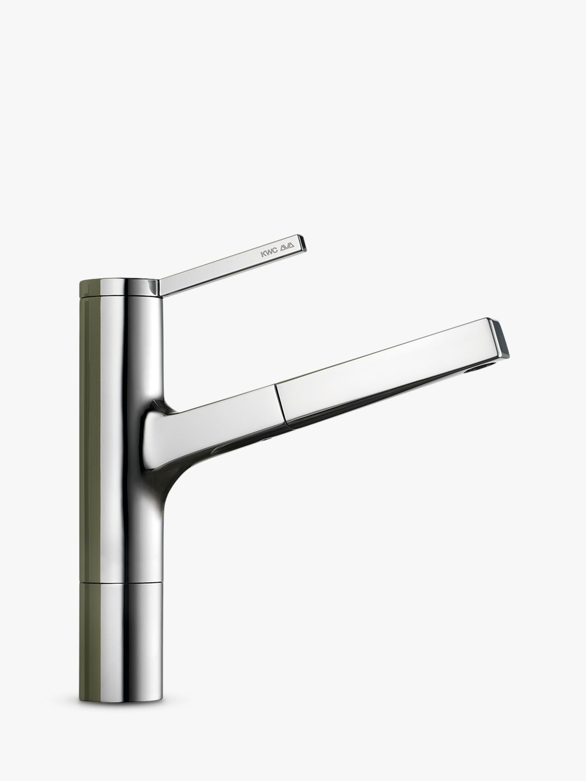 Kwc Ava Single Lever Pull Out Spray Kitchen Tap At John Lewis