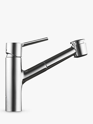 KWC Luna Single Lever Pull-Out Spray Kitchen Tap, Chrome