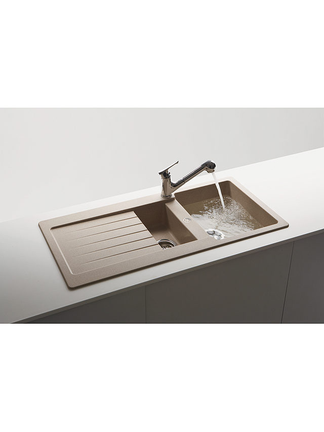 Schock Typos 1.5 Bowl Inset Composite Granite Kitchen Sink, Croma