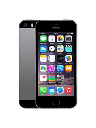 Apple iPhone 5s, iOS, 4", 4G LTE, SIM Free, 16GB