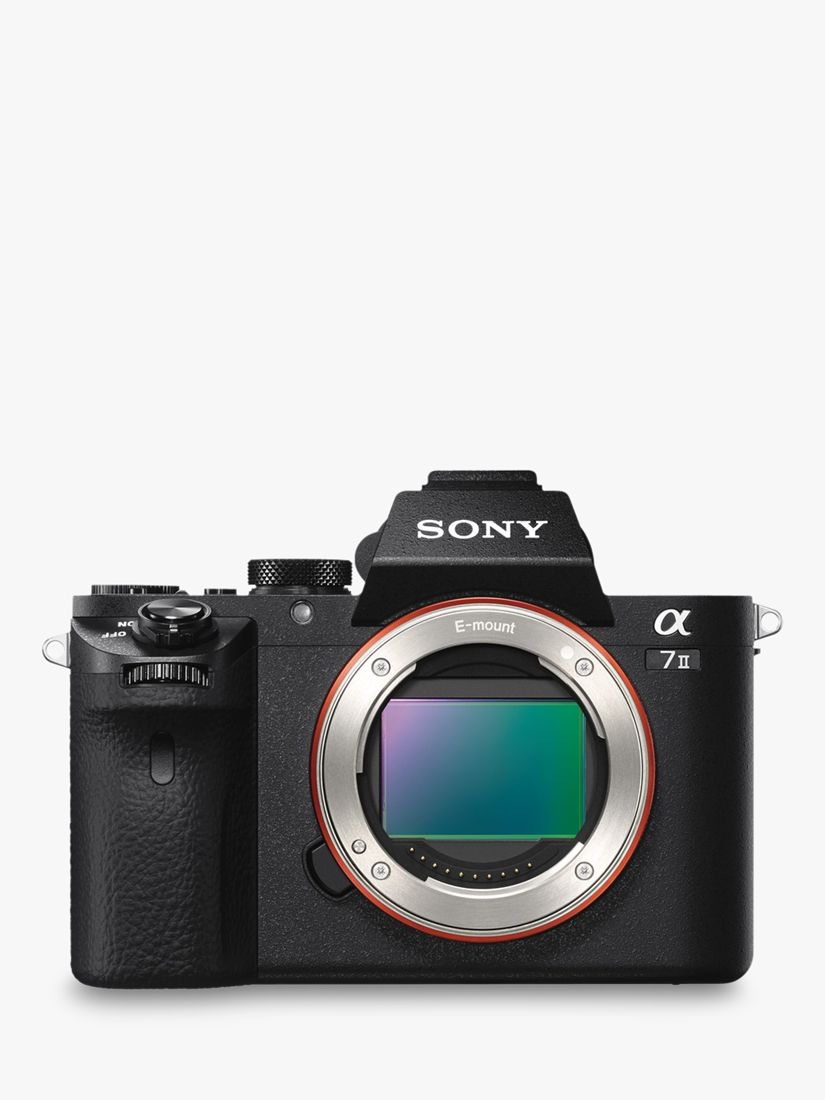 Sony a7 II (Alpha ILCE-7M2) Compact System Camera With HD 1080p, 24.3MP, Wi-Fi, NFC, OLED EVF, 5-Axis Image Stabiliser & 3 LCD Screen, Body Only
