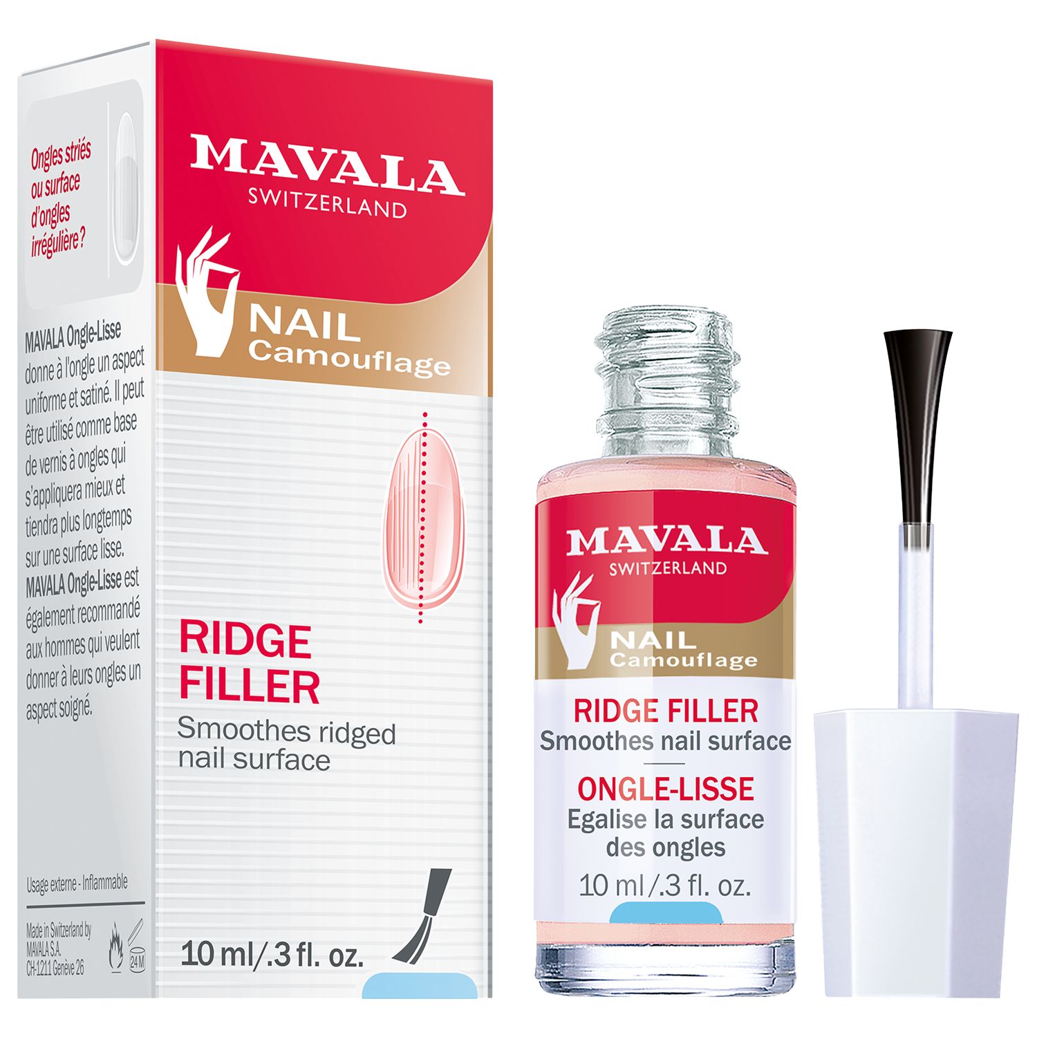 Mavala Ridgefiller Nail Treatment, 10ml 1