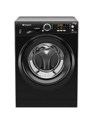 Hotpoint RPD9467JKK Ultima S-Line Freestanding Washing Machine, 9g Load, A+++ Energy Rating, 1400rpm Spin, Black