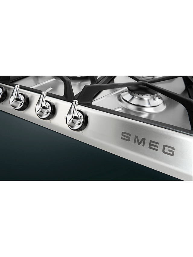 Buy Smeg SR975XGH Victoria Integrated Gas Hob, Stainless Steel Online at johnlewis.com