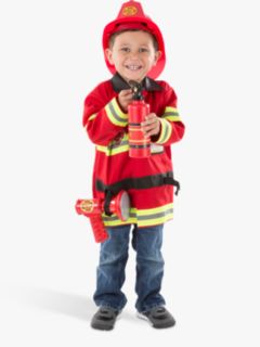 Melissa & Doug Fire Chief Children's Costume, 3-6 years