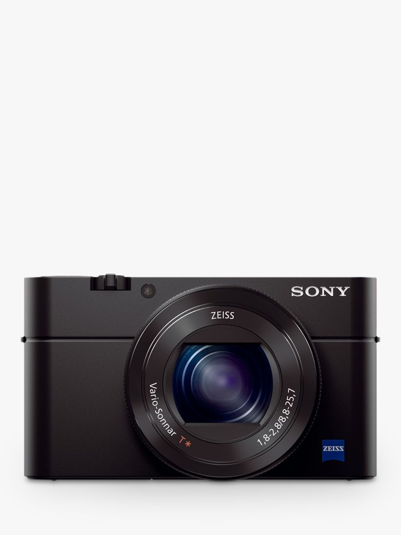 Sony Cyber-shot DSC-RX100 IV Camera, 4K, 20.1MP, 2.9x Optical Zoom, Wi-Fi, NFC, OLED EVF, 3 Tiltable Screen
