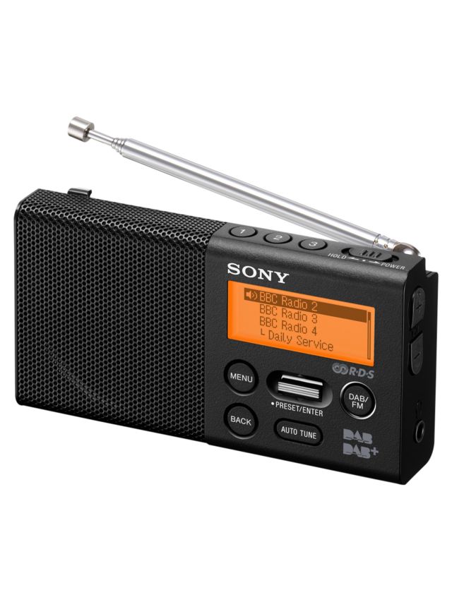 Sony Xdr-P1Dbp - Radio Portatile Fm/Dab/Dab+, Nero 