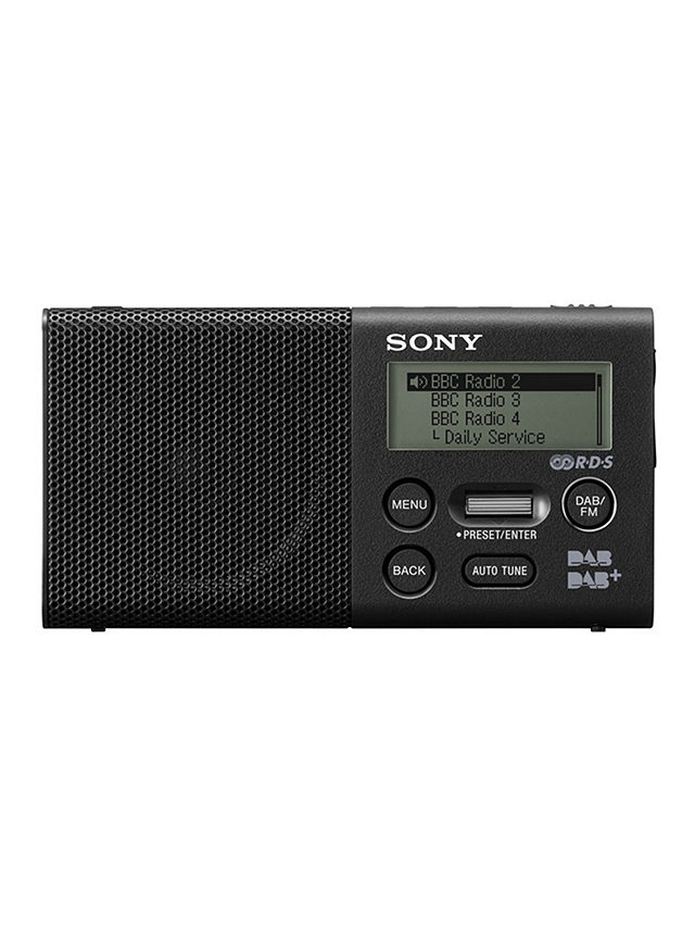 Sony XDR-P1 Portable DAB/DAB+/FM Digital Radio, Black