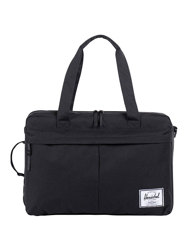 Herschel Supply Co. Bowen Travel Duffle Bag, Black at John Lewis & Partners