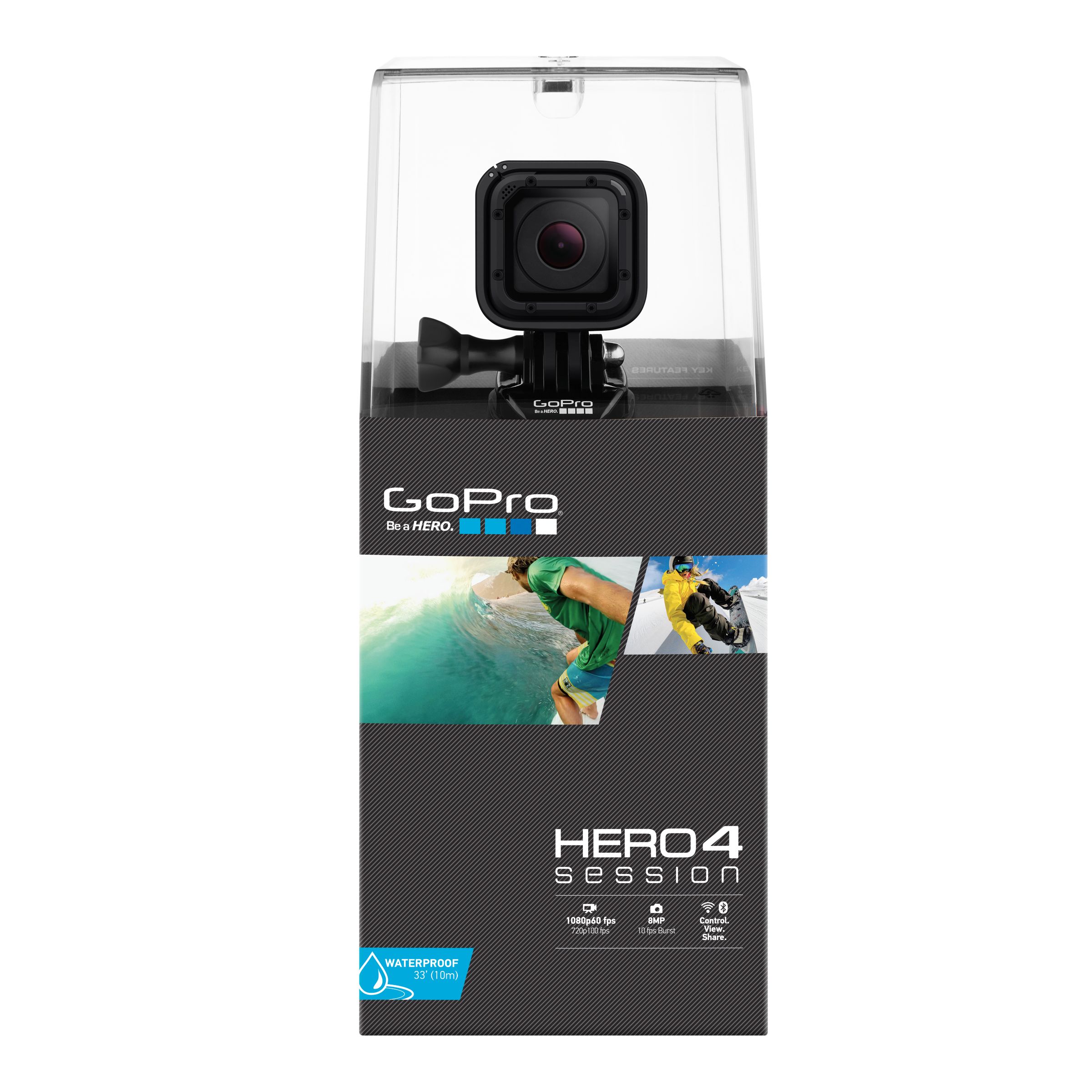 Gopro Hero4 Session Waterproof Camcorder Hd 1080p 8mp Wi Fi Bluetooth At John Lewis Partners