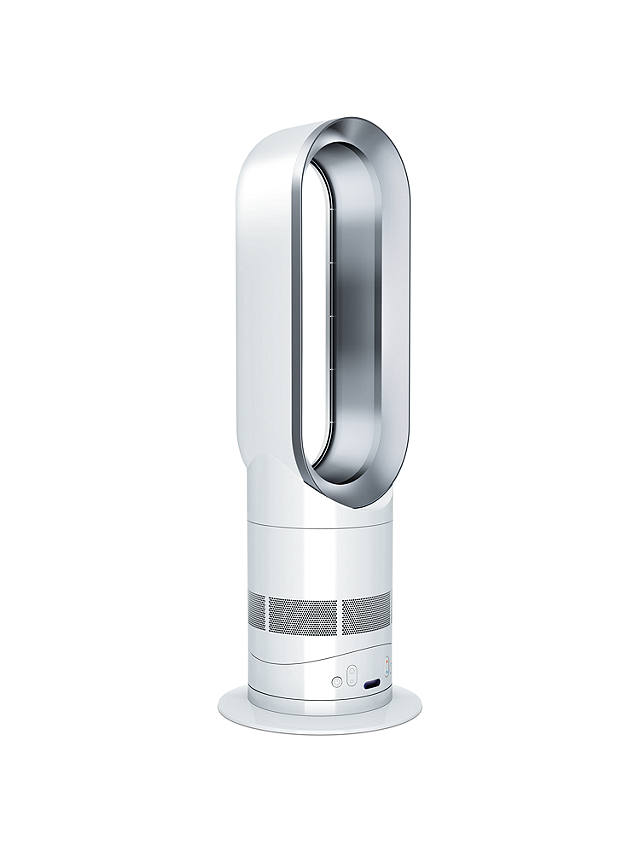 Dyson AM05 Hot  Cool™ Fan Heater, White / Silver