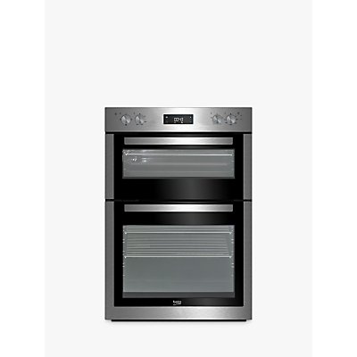 Beko BDF26300X Built In Electric Double Oven, Stainless Steel
