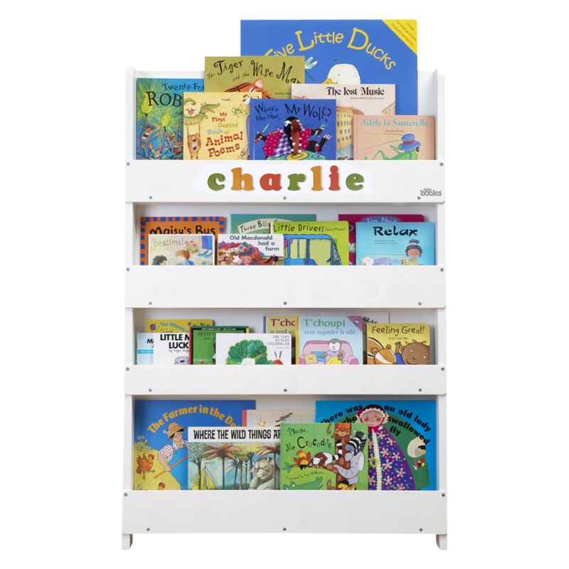 Tidy Books Personalised Abc Bookcase White At John Lewis Partners