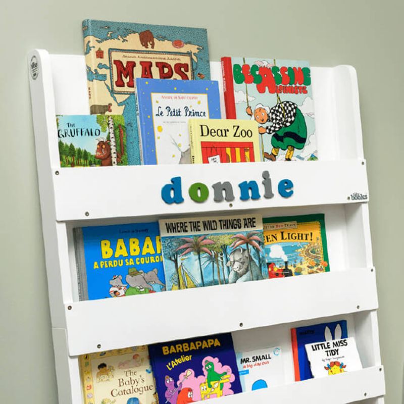 Tidy Books Personalised Abc Bookcase White At John Lewis Partners