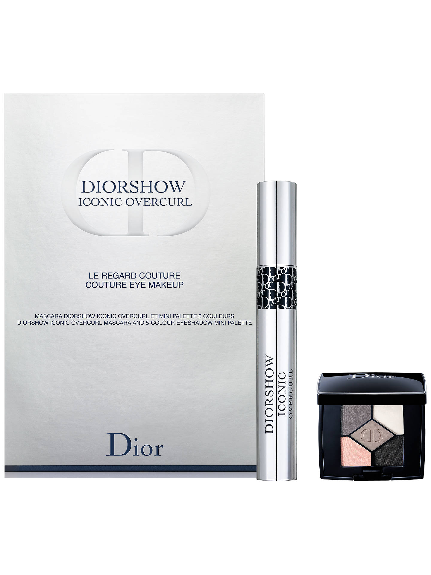 Dior Diorshow Iconic Overcurl Mascara & 5 Colour Eyeshadow ...
