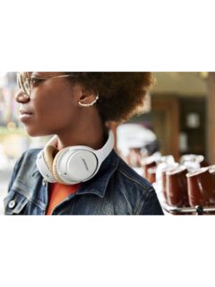 Bose SoundLink AE2 Wireless Bluetooth Over-Ear Headphones with Built-In Microphone, White