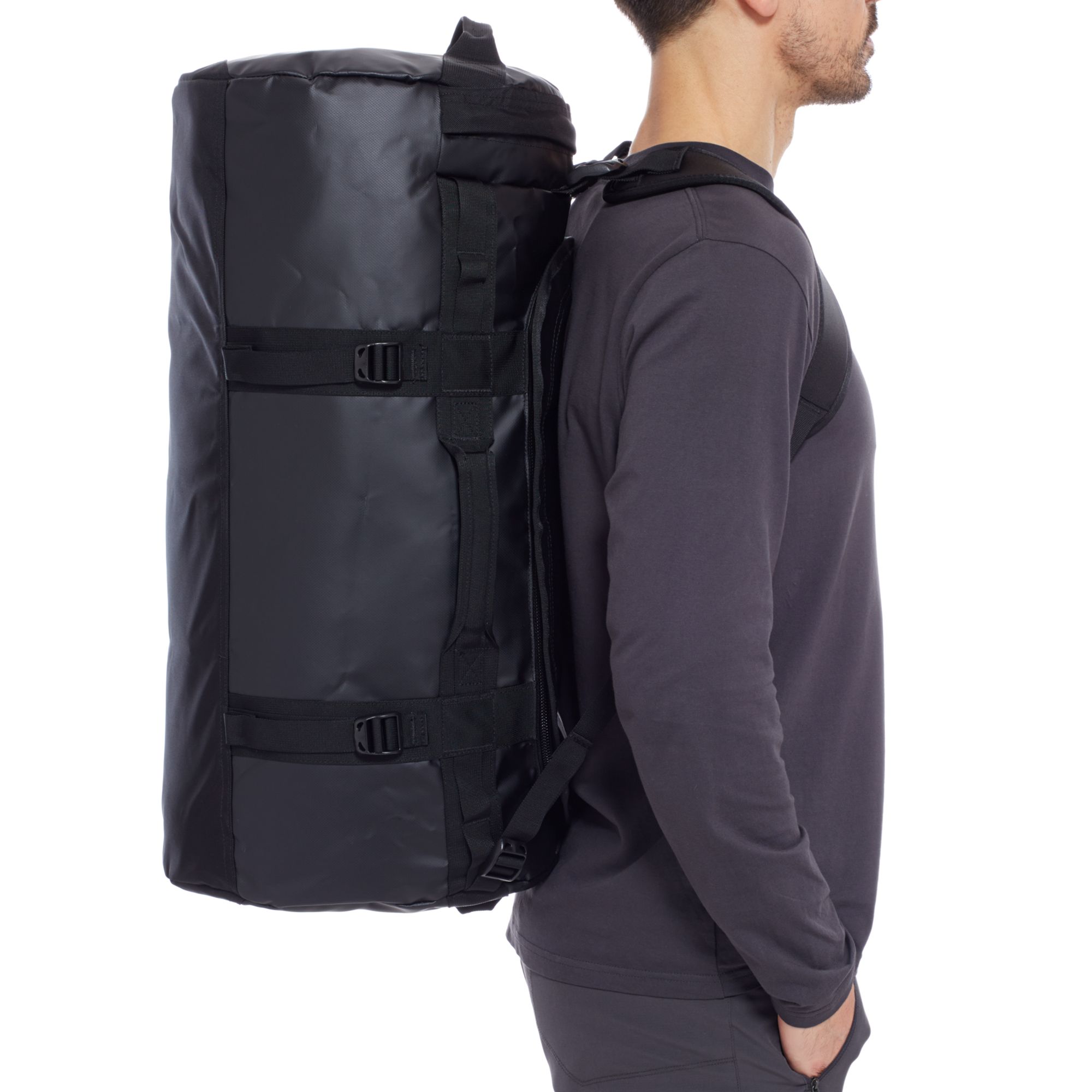 north face duffel backpack 