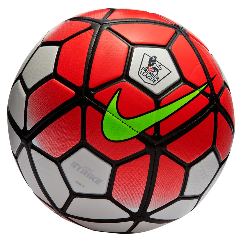 red premier league ball