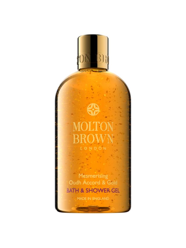 Molton Brown Mesmerising Oudh Accord & Gold Bath & Shower Gel, 300ml