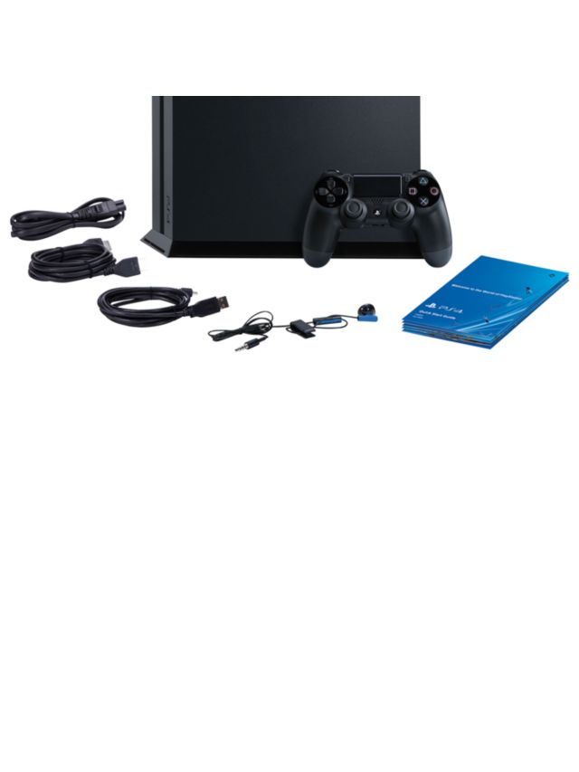 Sony PlayStation 4 Console, 500GB, Black