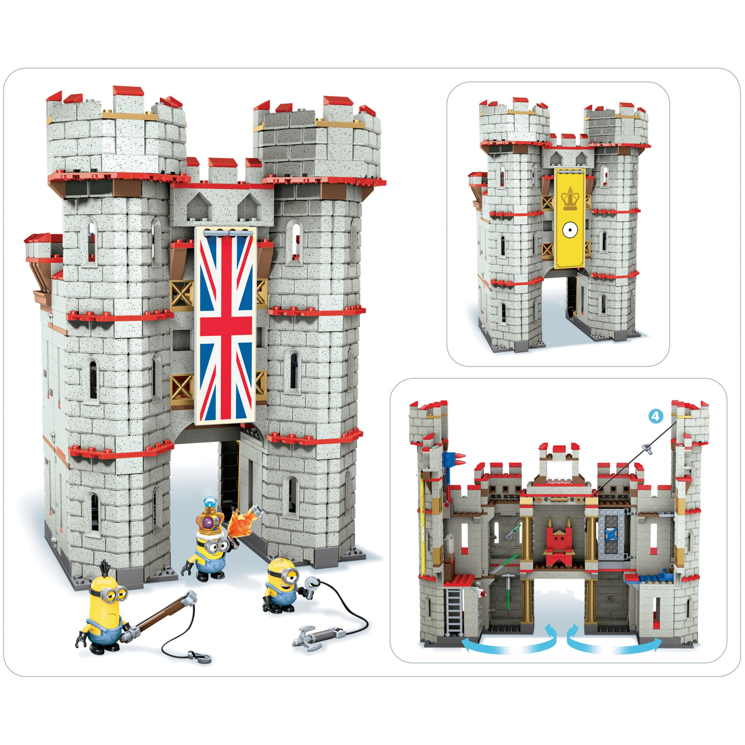 minions mega bloks castle