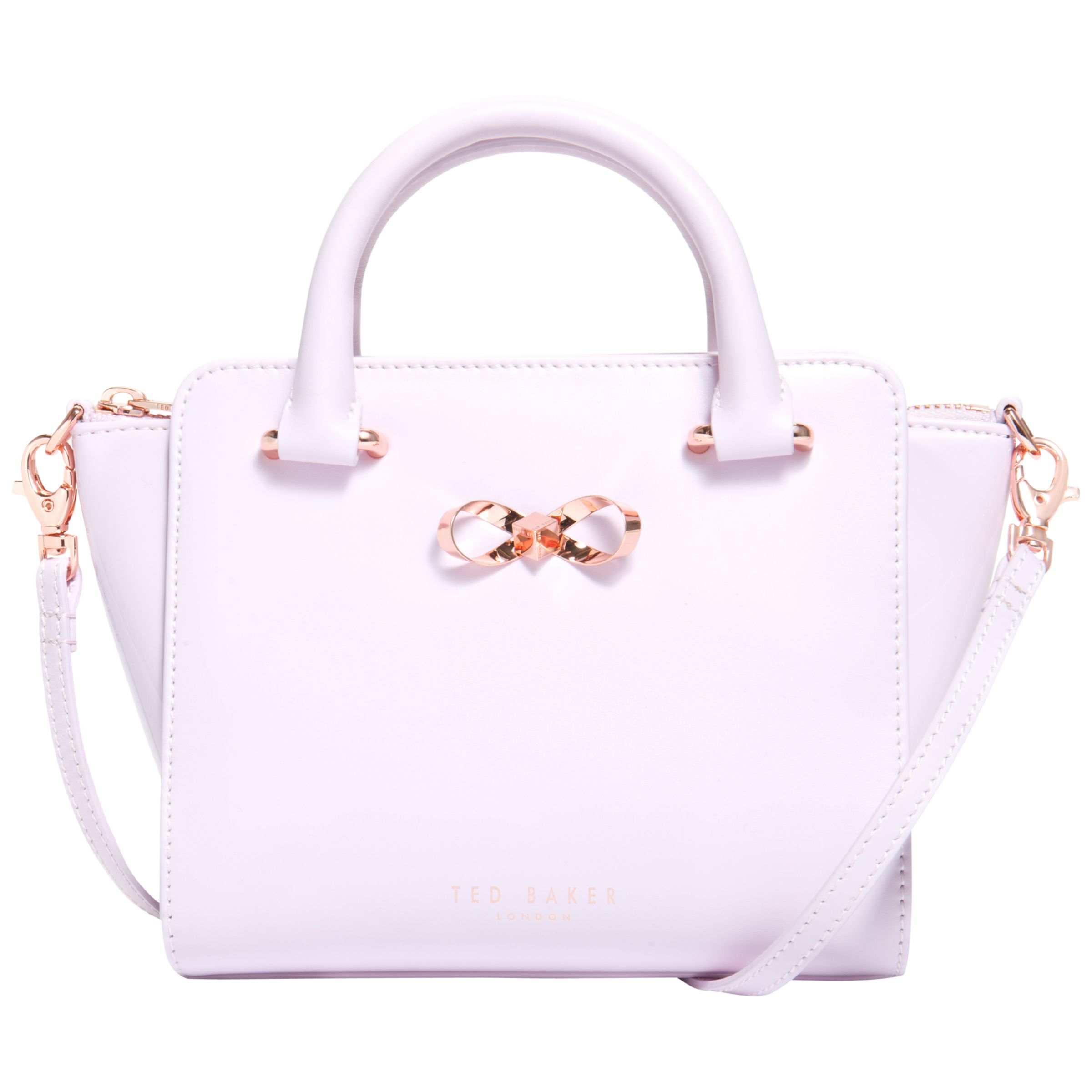 Ted Baker Perie Bow Mini Leather Tote Bag