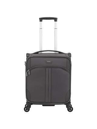 Antler Aire 4-Wheel 55cm C1 Cabin Suitcase, Charcoal