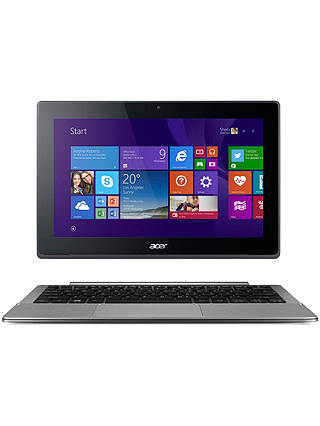 Acer Aspire Switch 11 V SW5-173 Convertible Laptop, Intel Core M, 4GB RAM, 128GB, 11.6" Full HD Touch Screen, Metallic