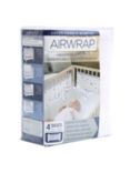 Airwrap Four Sided Mesh Baby Cot Liner, White