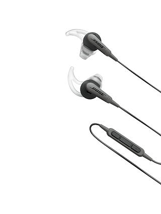 Bose SoundSport Sweat & Weather-Resistant In-Ear Headphones With 3-Button In-Line Remote and Carry Case