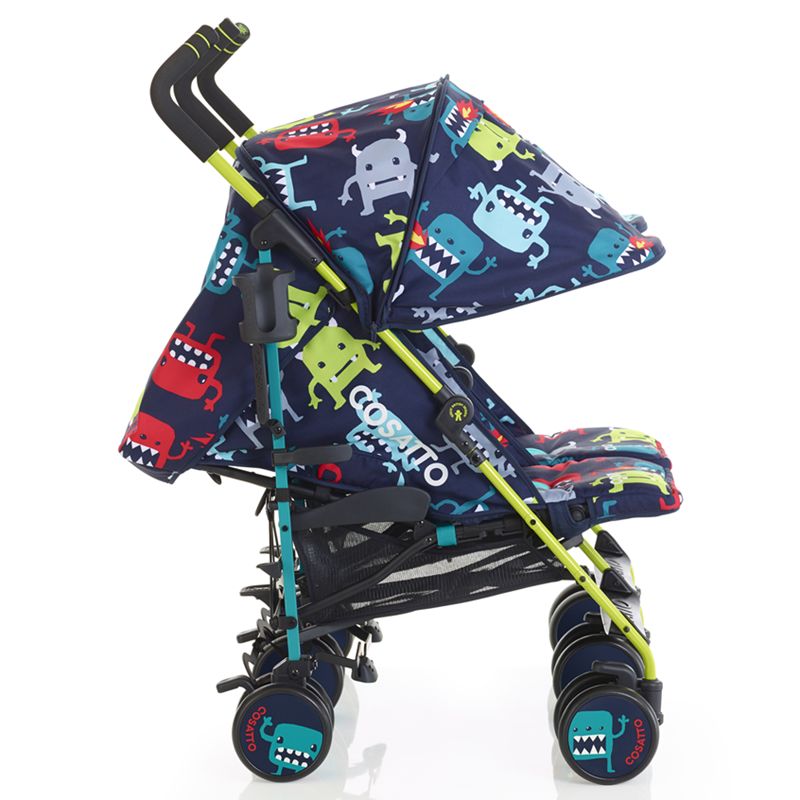 cosatto monster double buggy