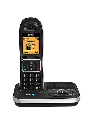 BT 7610 Digital Cordless Phone with Nuisance Call Blocker & Answering Machine, Single DECT