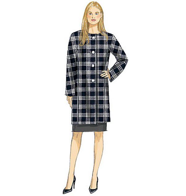 Buy Vogue Women's Basic Design Coat Sewing Pattern, 9137 | John Lewis