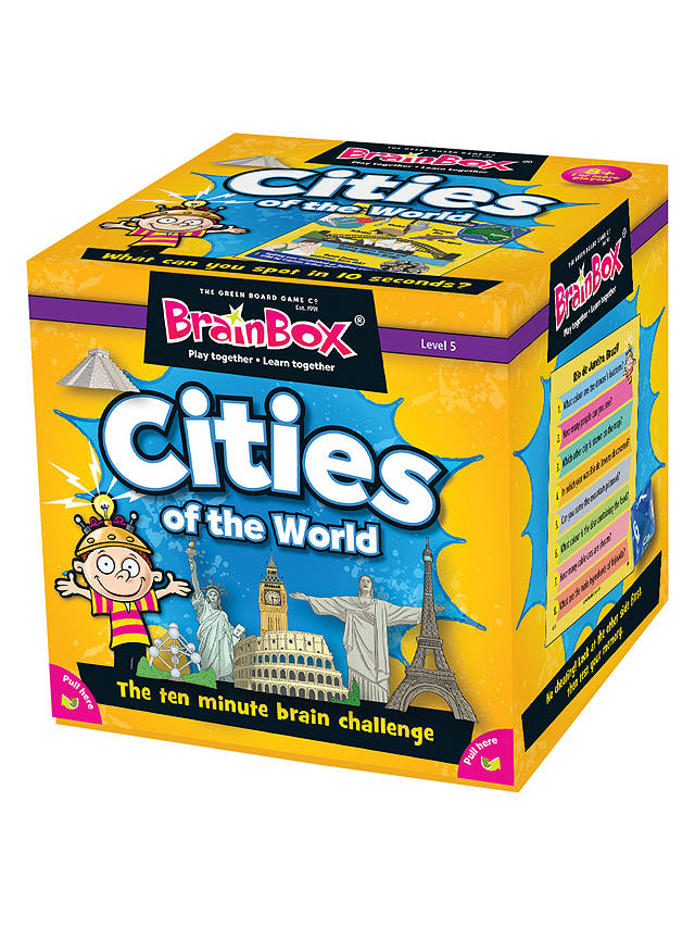 BrainBox Cities Of The World Challenge Game