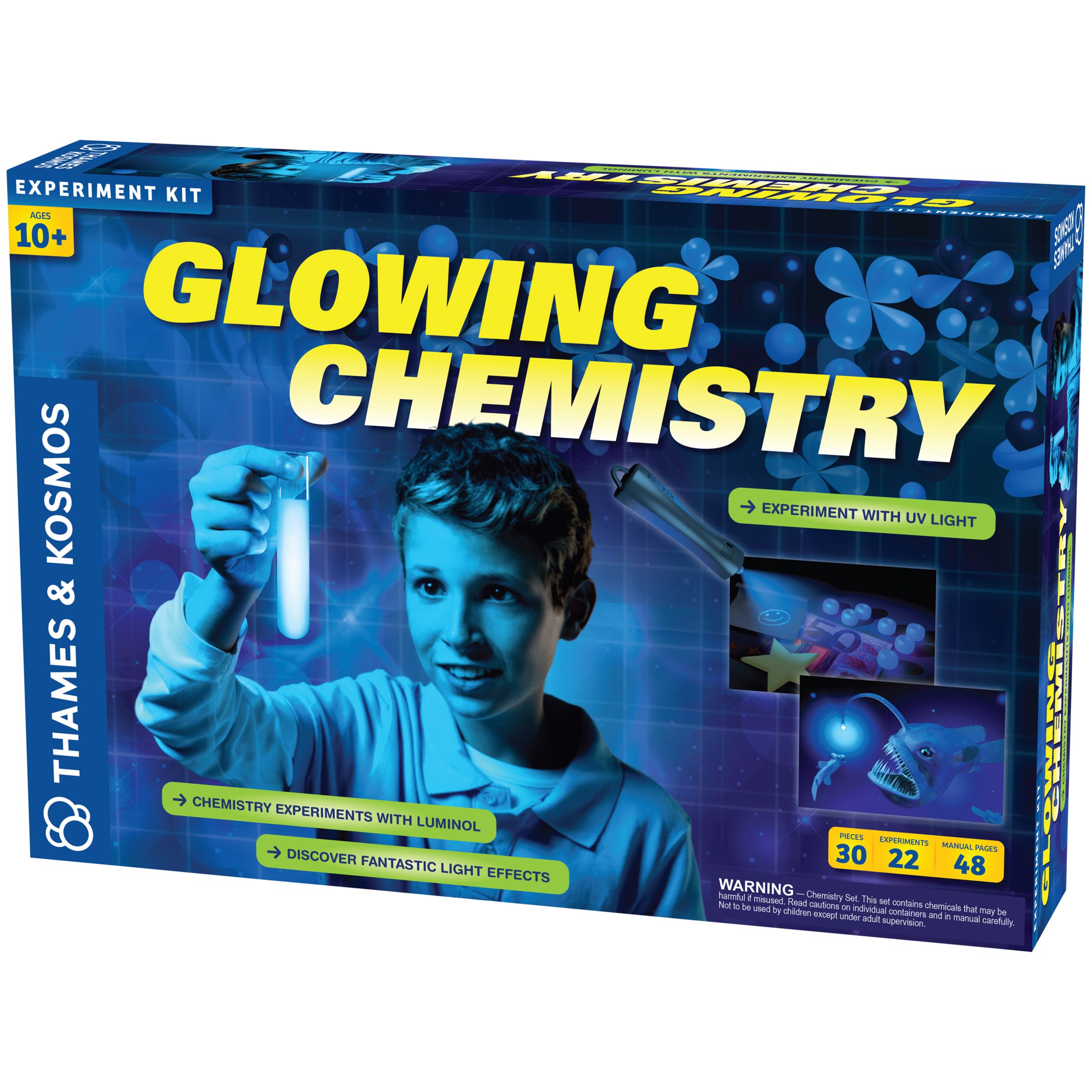 Thames and Kosmos Glowing Chemistry Experiment Kit review